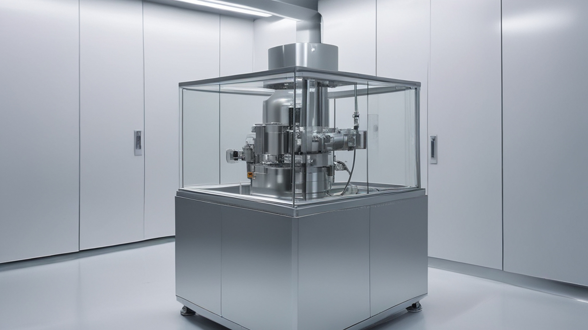Cámara de alto vacío para evaporación por haz de electrones y sputtering catódico